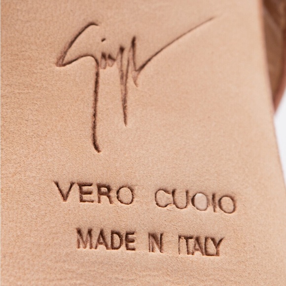 New with defects GIUSEPPE ZANOTTI Satin Ankle Strap Sandals US6 Heel Rhinestones - Picture 5 of 9